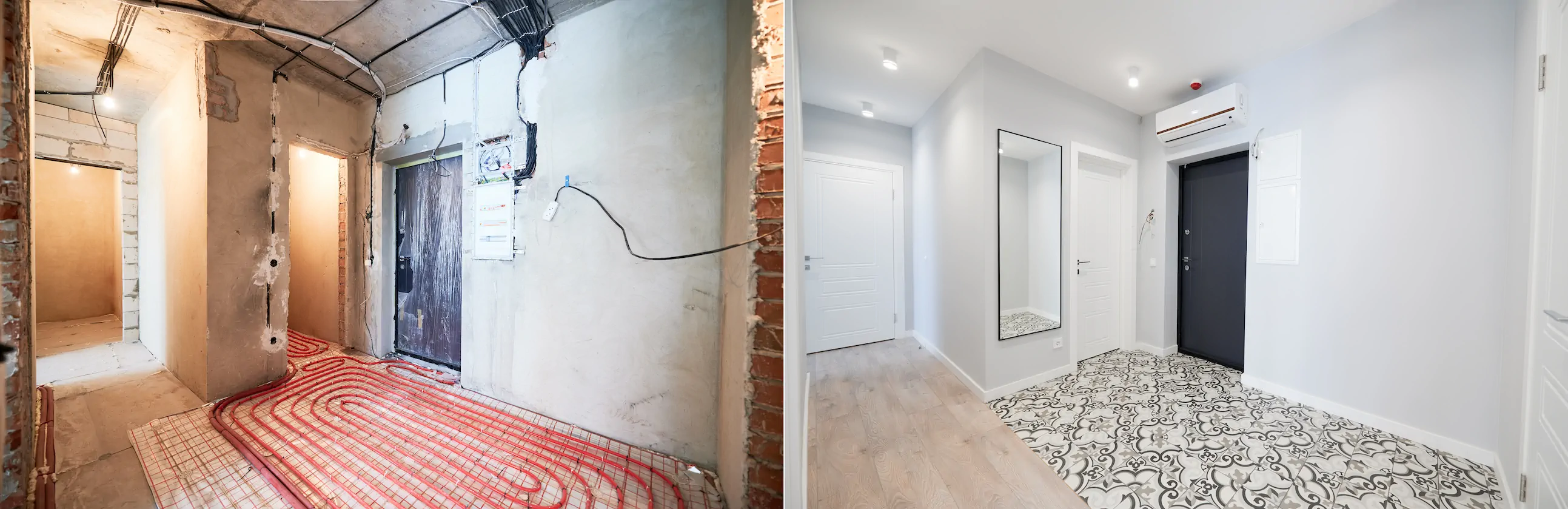 Kompletní rekonstrukce bytu - hlavní prostor